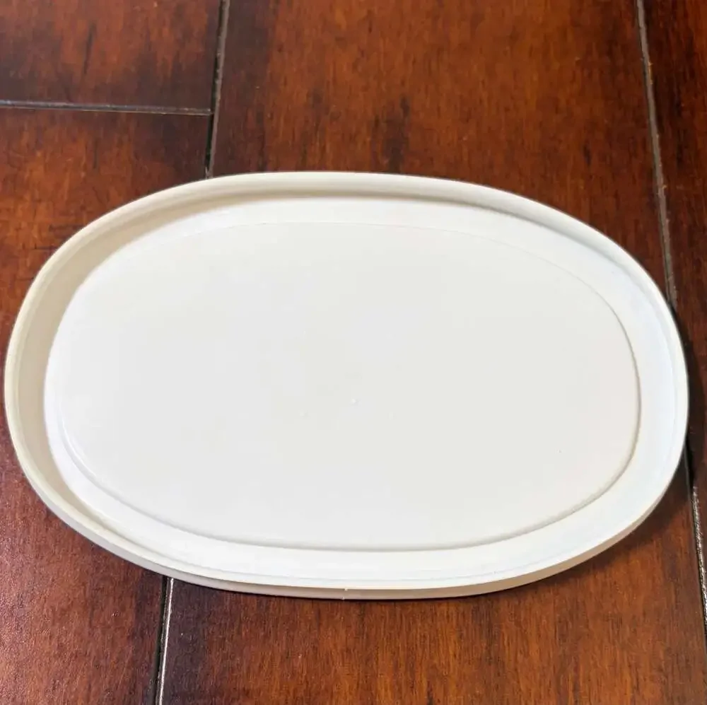 CorningWare F-15-PC Oval Plastic Replacement Lid for 15 oz Casserole Dish
